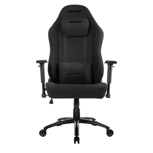 Blackarc Gaming Chair Outfitted With Footrest, Headrest, Lumbar Support  Massage Pillow, Reclining Seat/arms In Black & Red : Target