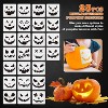imarku Pumpking Carving Kit, 10 PCS Professional Carving Kit with Unique Storage Bag and 25 PCS Carving Stencils, Stainless Carving Tools - 3 of 4