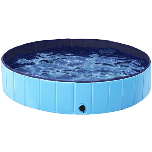 Yaheetech Foldable Pet Swimming Pool For Cats And Dogs Blue, Xl : Target