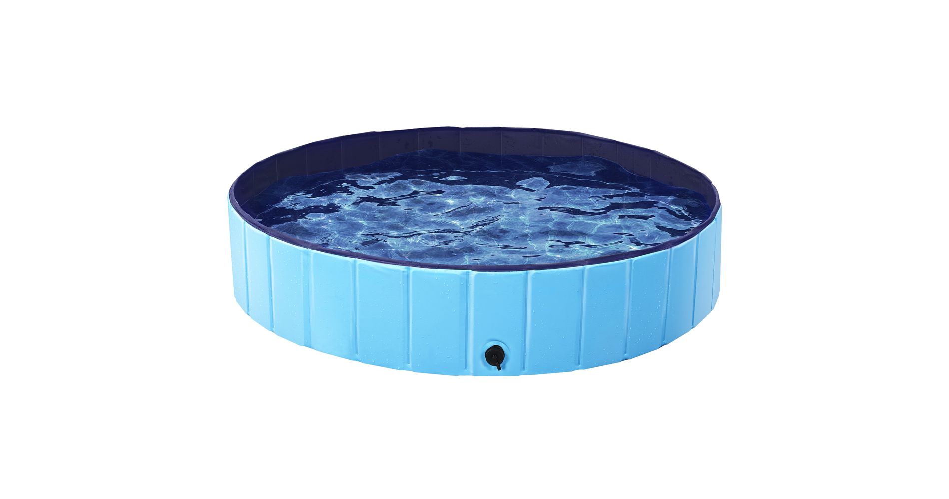 Yaheetech Foldable Pet Swimming Pool for Cats and Dogs Blue, XL