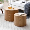 Hotraffy Set of 2 Round Coffee Table - 2 of 4