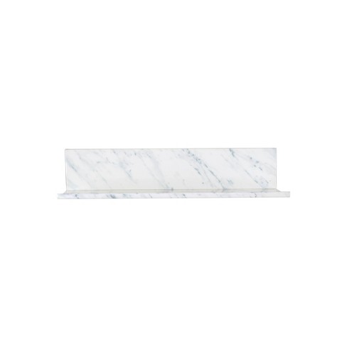 Marble deals floating shelf