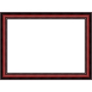 Amanti Art Rubino Cherry Scoop Framed Dry Erase Magnetic Board - 1 of 4