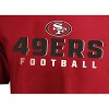 NFL San Francisco 49ers Men's Big & Tall Short Sleeve Cotton T-Shirt - image 3 of 3