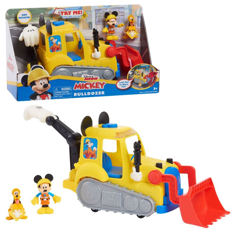 Disney Junior Mickey Mouse Bulldozer, 1 of 7