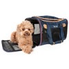 Munora Airline Approved Aero-Zoom Lightweight Wire Framed Collapsible Pet Carrier, 16.5" Travel Cat & Dog Carrier - 2 of 4