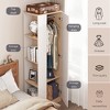 Vtec Trading Modern Spacious Wardrobe Storage Cabinet - 2 of 3