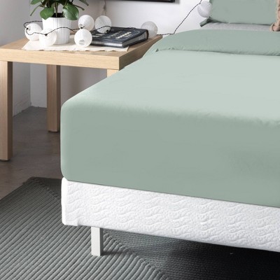 Twin Gray Metal Smart Box Spring with Quick Assembly