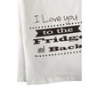 Manual Woodworks and Weavers Fridge and Back Cotton Tea Towels Set of 6, 16x28 - 3 of 3