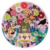 eeBoo Piece & Love: Fruits & Flowers - 500 Piece Puzzle - Adult Round Jigsaw - 2 of 4