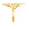 10k Yellow Gold 23.2mm Floral Burst Ring - 4 of 4