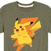 Boys' - Pokémon - Pikachu Thunderbolt Short Sleeve Graphic T-Shirt - 2 of 4