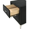 NicBex Nightstand with Drawers,Modern Side Table with Pulls and Wood Frame,Bedside Table for Bedroom,Living Room - 4 of 4