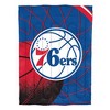 Sweet Home Collection NBA Philadelphia 76ers Comforter & Pillow Sham Set - 2 of 3