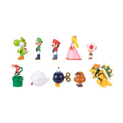 Nintendo Super Mario Friends &#38; Foes 2.5&#34; Mini Figures (Target Exclusive) - 10pk