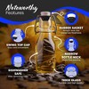 Nevlers 4 oz. Round Swing Top Glass Bottle Set (Pack of 20) - 2 of 4