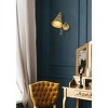 Elegant Lighting Vesa 6 inch Wall Sconce in Satin Gold - 2 of 4