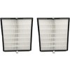 Nispira True HEPA Filter Replacement Compatible with Breathe FF50 FIT50 Smart Air Purifier. Compared to Part HEPA-Pure FF50, 2 Packs - 2 of 4