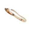 Unique Bargains Elegant Irregular Hair Clips Gold Tone 1 Pc - 4 of 4