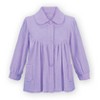 Collections Etc Soft Fleece Button Down Night Shirt with Pockets - Comfy Flattering Fit Over Pajamas or Nightgown - 4 of 4