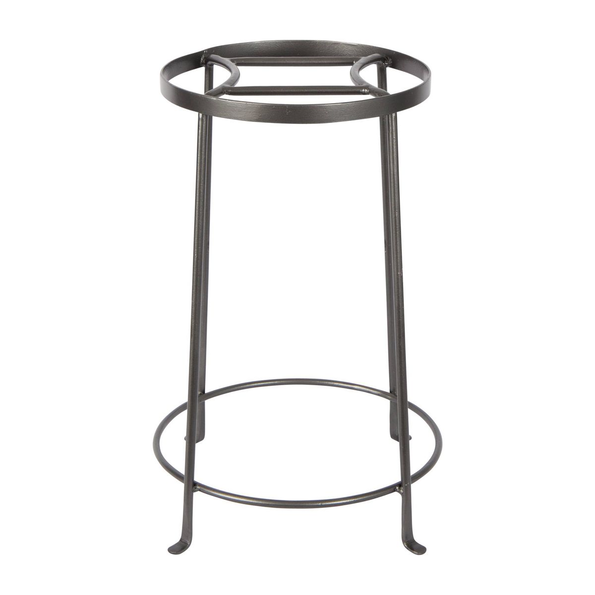 Indoor/Outdoor Diamond Shaped Argyle Iron Plant Stand Roman Bronze - Achla Designs - thumbnail 4