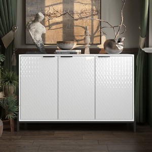 Bella Depot 48.82''W Modern 3-Door Buffet Sideboard Cabinet - 1 of 4