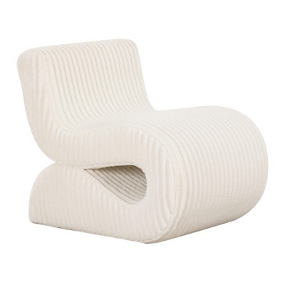 Senna Oversized Corduroy Upholstered Accent Chair