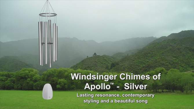 Woodstock Wind Chimes Signature Collection, Woodstock Windsinger Chimes Premier Wind Chimes, 2 of 20, play video