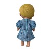 Sweet Blue Check and Cherry Nightgown with Lace Trim for 12-Inch Baby Alive Dolls - 3 of 4