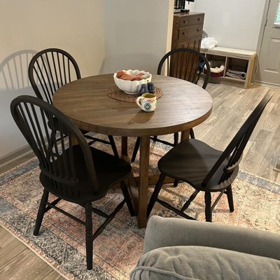 Keener All Wood Round Dining Table - Threshold™ : Target