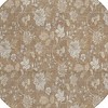 Copper And Beige Floral Washable Indoor Outdoor Area Rug - 4 of 4