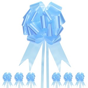 Unique Bargains PP Plastic Waterproof Tear-Resistant Gift Wrap Pull Bows 20 Pcs - 1 of 4