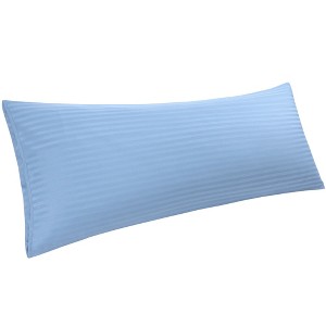 PiccoCasa Breathable Microfiber Soft Striped Enveloped Closure Body Pillowcases - 1 of 4