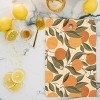 Cuss Yeah Designs Abstract Oranges Cutting Board Rectangle - Deny Designs - 2 of 3