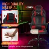 FDW PC Gaming Chair Office Chair Desk Chair with Lumbar Support Flip Up Arms Headrest - 4 of 4