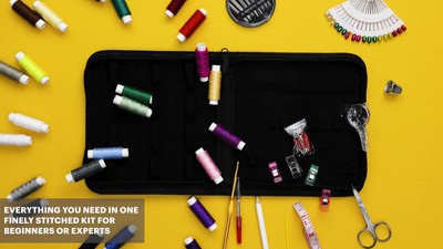 TINKER Simple And Practical Home Travel Sewing Kit, for Adults & Kids,  Beginner Friendly Multi functional Set, 45-Piece, for Emergency Repairs 