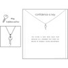 Friendship Necklace With Pearl & Symbol Pendants - Infinite, Elephant, Star For Women, Sentimental Jewelry Gift - 3 of 4