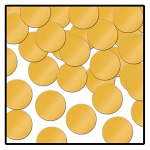 Beistle Fanci-Fetti Gold Dots, (4 Oz/Pkg) Gold - 1 of 4