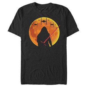 Men's Star Wars The Force Awakens Halloween Kylo Ren Moon T-Shirt - 1 of 4