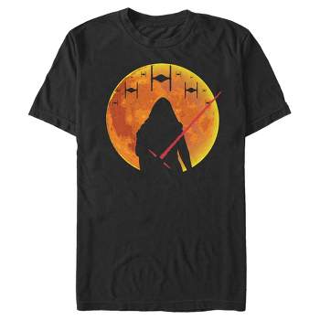 Men's Star Wars The Force Awakens Halloween Kylo Ren Moon T-Shirt