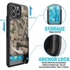 Nakedcellphone Combo for iPhone 15 Pro Max - Rugged Phone Cover with Stand and Belt Clip Holster - 4 of 4