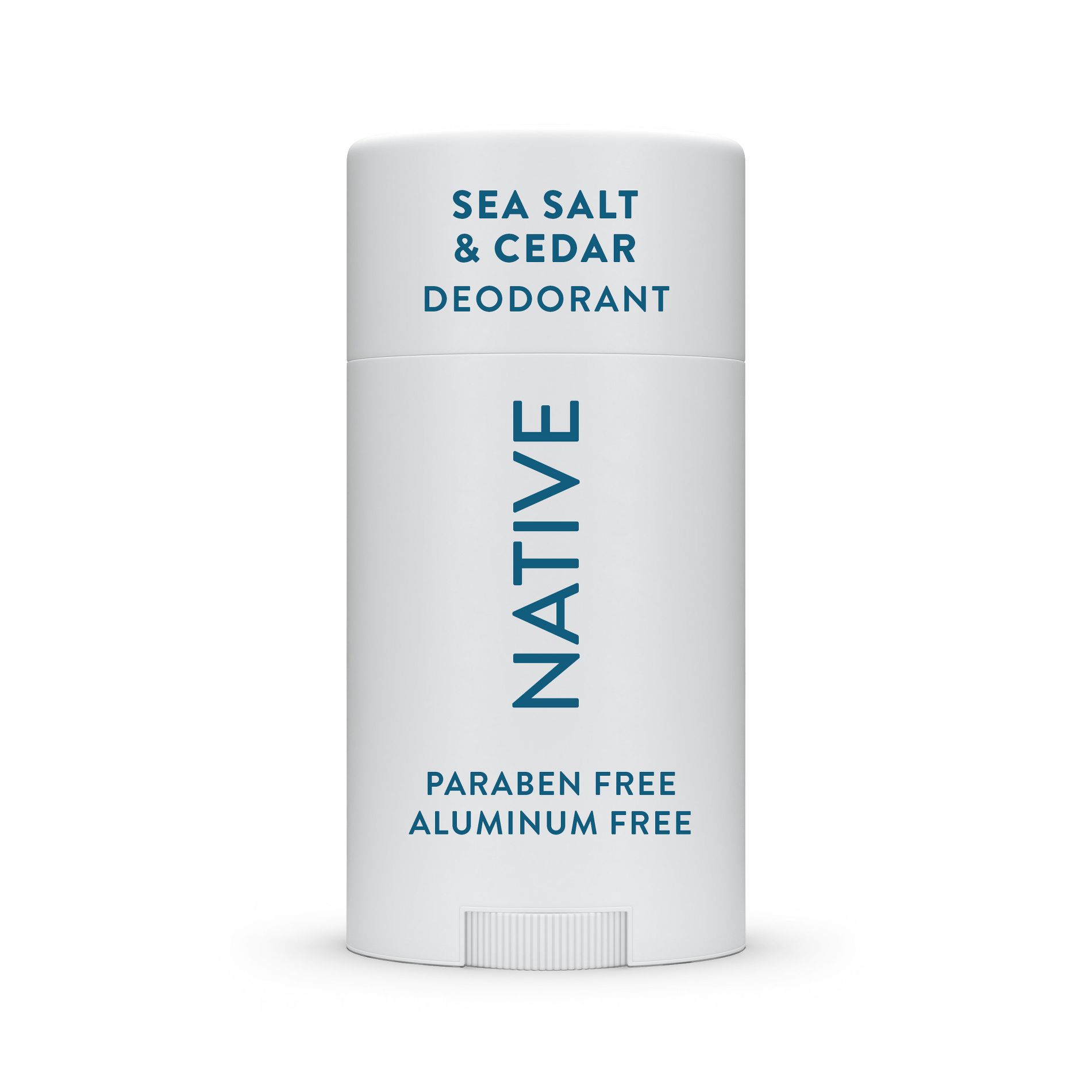 Native Solid Deodorant for Men & Women - Sea Salt & Cedar - Aluminum-Free 2.65oz