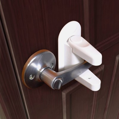 Cheap Door Lever Child Lock Cabinet Locks Baby Proofing Door Locks Deter  Kids Opening Handle Door Locks Baby Safety Equipment