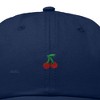 Dalix Lil Cherry Embroidered Cotton Summer Outdoor Baseball Cap Dad Hat Womens - 2 of 4