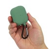 Insten Silicone Case Compatible with Airpods 3 3rd Generation 2021 Earbuds Protective Cover with Carrying Keychain for Girls Women Boys Men, Green - 2 of 4