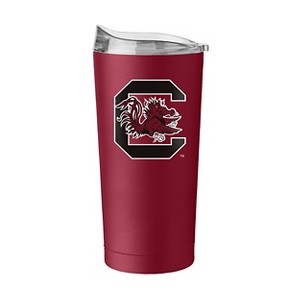 NCAA South Carolina Gamecocks 20oz Powder Coat Tumbler: Portable Drinkware, Steel - 1 of 2