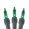 Novelty Lights 50 Feet 100 Bulbs Incandescent Mini Lights, Black Wire with 6" Spacing, UL Listed for Indoor/Outdoor Use, Connectable - 3 of 4