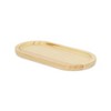 HomeRoots 12" Natural Solid Wood Handmade Oval Vanity Tray - 4 of 4