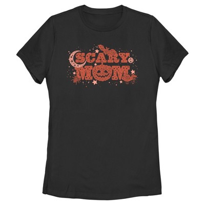 Women's Lost Gods Halloween Scary Mom T-shirt : Target