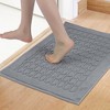 REGALWOVEN Lightweight Washable Cotton Reversible Water Absorbent Rug Shower Bath Mat - 2 of 4